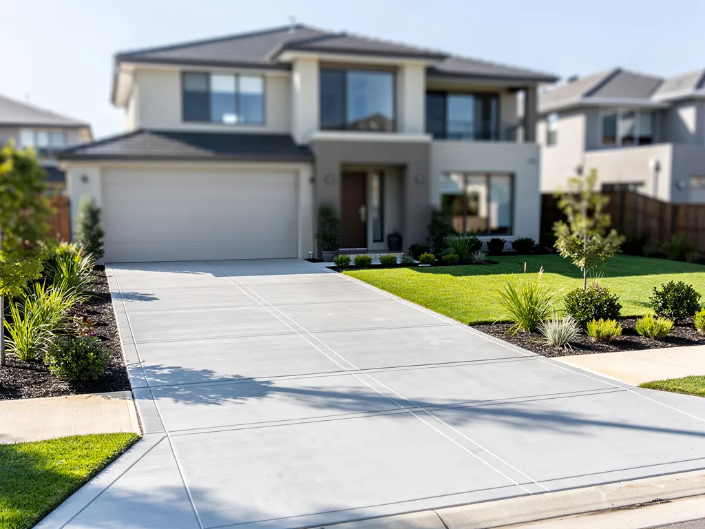 Replacement driveway, 720 sq ft — Old Lakeway